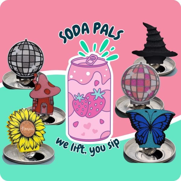 Custom Soda Pals, Soda Openers, Tab Openers